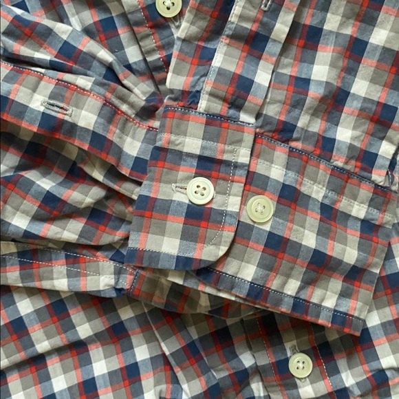 Nautica Multicolor Plaid Casual Shirt - Picture 2 of 7